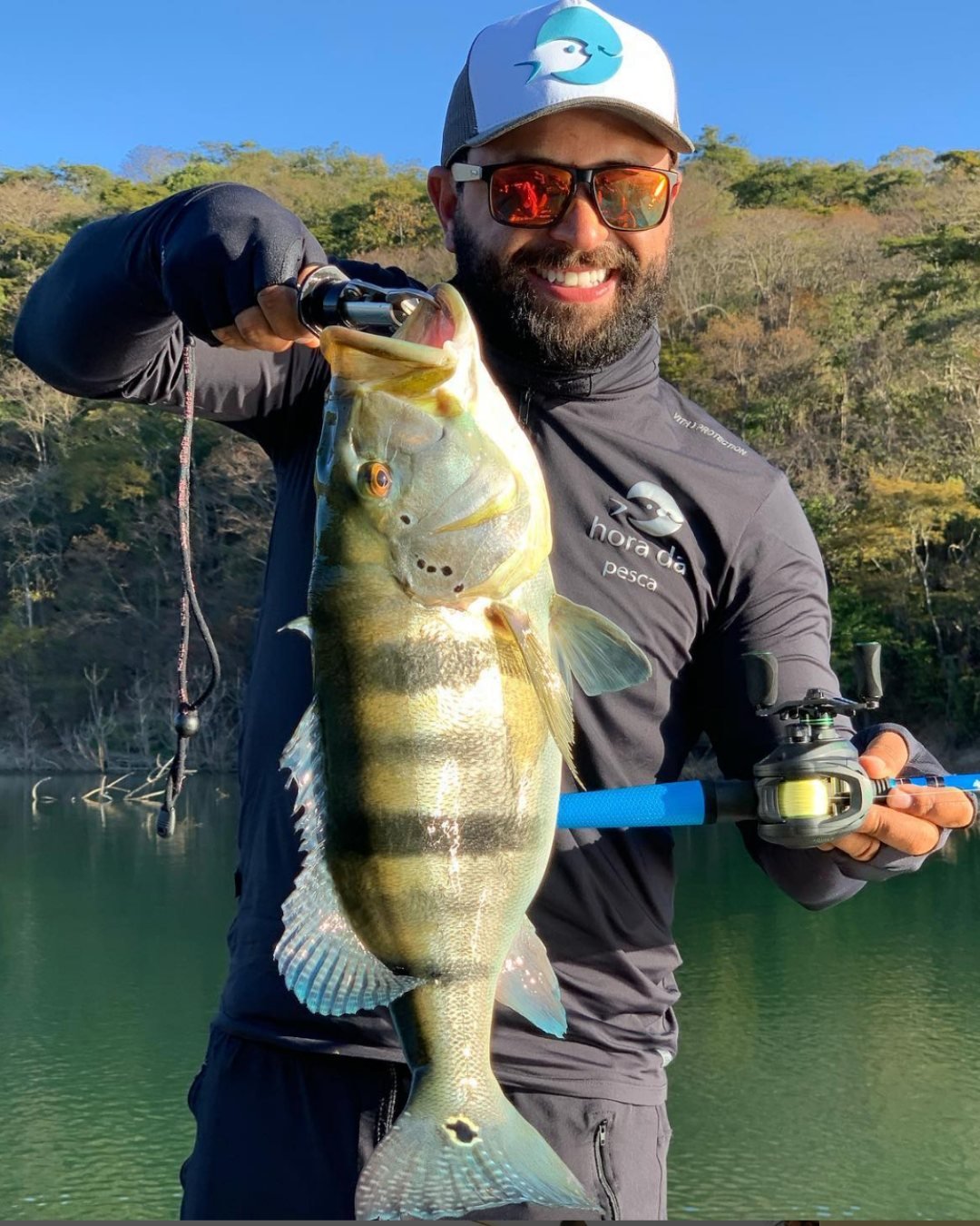 Pesca do Tucunaré Azul